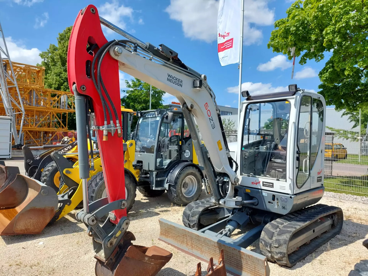 2015 Wacker Neuson 50Z3 - Miniekskavaator: pilt 1 2015 Wacker Neuson 50Z3 - Miniekskavaator: pilt 1