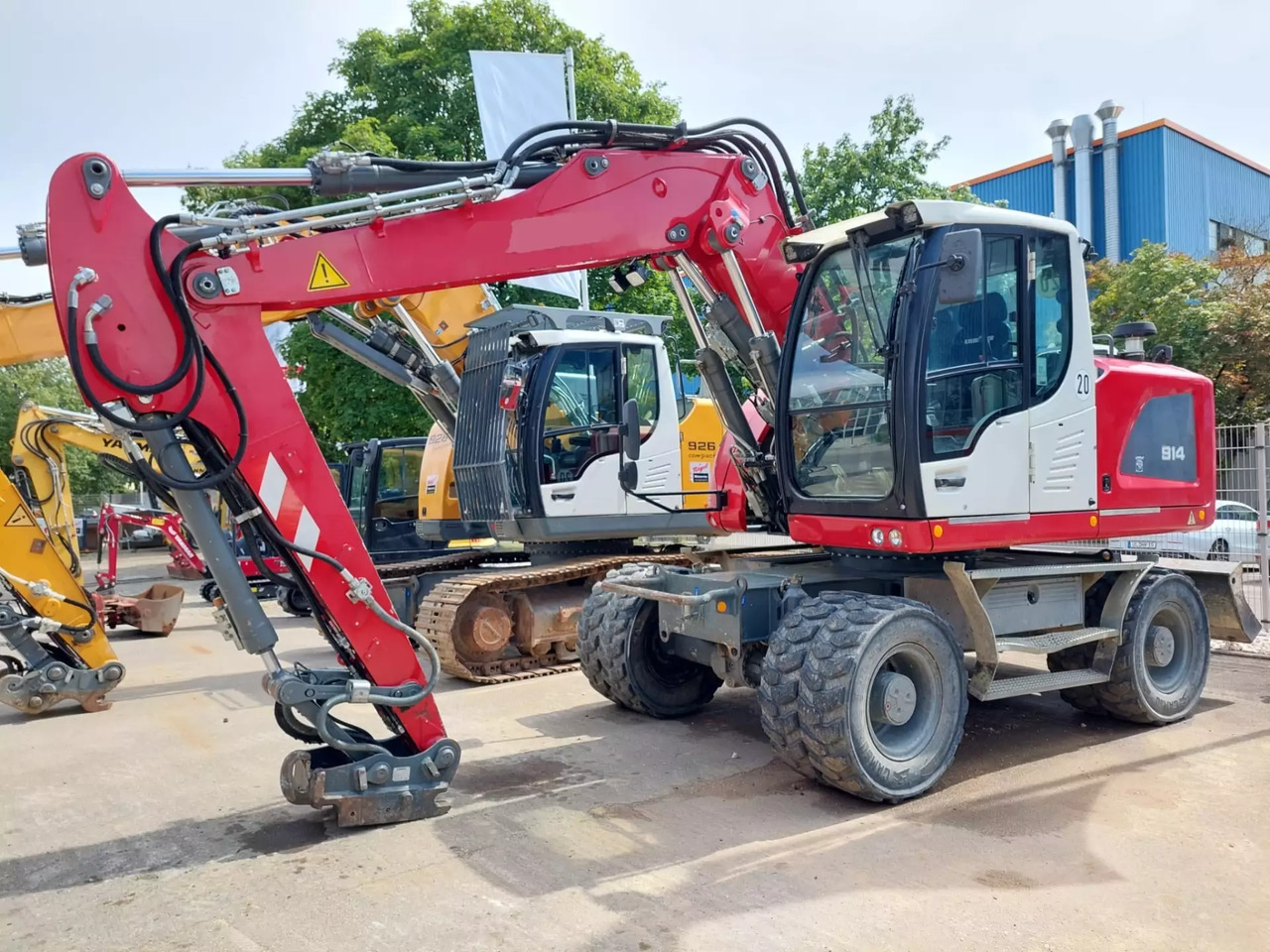 2018 Liebherr A 914Litronic - Ratastel ekskavaator: pilt 1 2018 Liebherr A 914Litronic - Ratastel ekskavaator: pilt 1