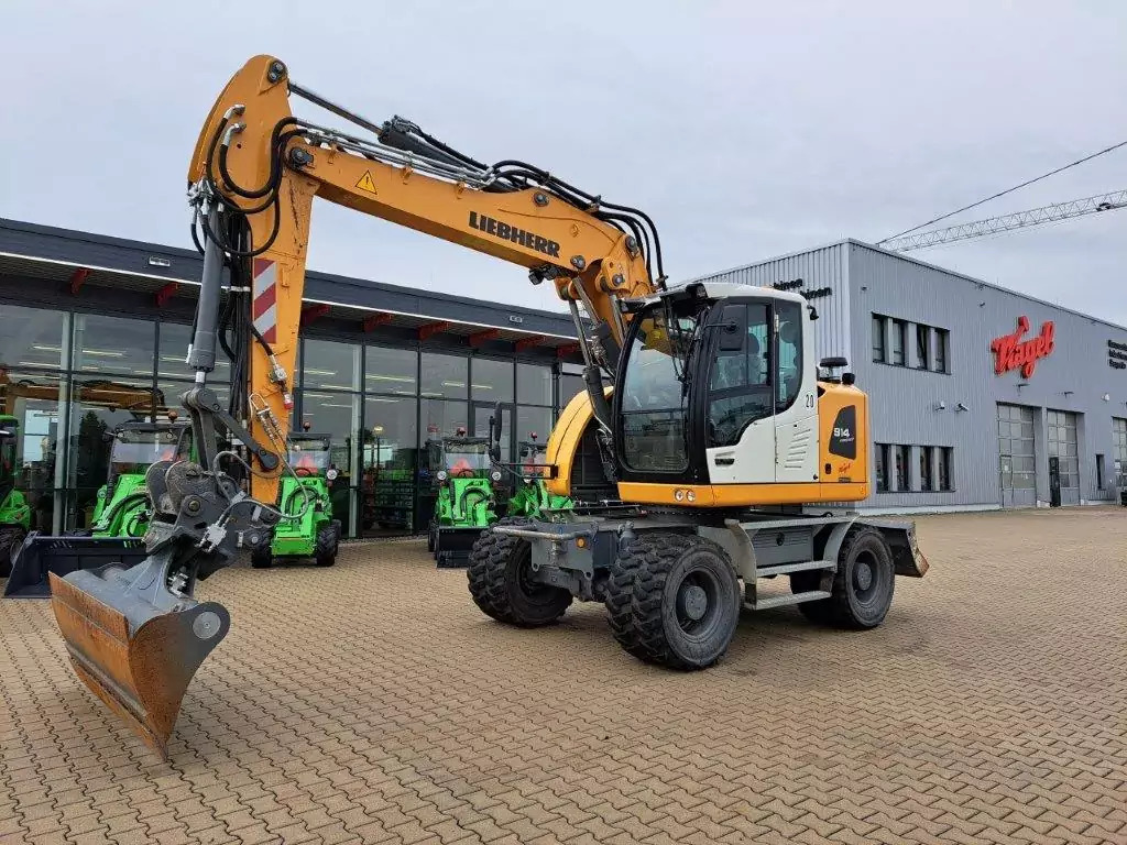 2022 Liebherr A 914 Compact Litronic G6.0-D - Ratastel ekskavaator: pilt 1 2022 Liebherr A 914 Compact Litronic G6.0-D - Ratastel ekskavaator: pilt 1