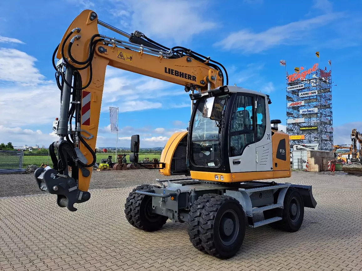 2023 Liebherr A 916 Compact Litronic G6.0-D - Ratastel ekskavaator: pilt 1 2023 Liebherr A 916 Compact Litronic G6.0-D - Ratastel ekskavaator: pilt 1