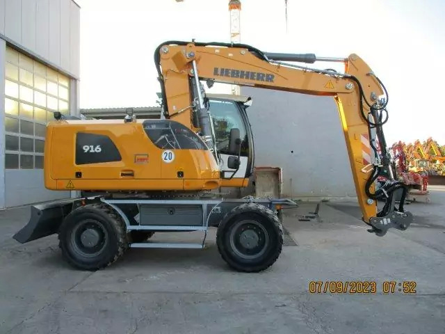2023 Liebherr A 916 Litronic G6.0-D - Ratastel ekskavaator: pilt 2 2023 Liebherr A 916 Litronic G6.0-D - Ratastel ekskavaator: pilt 2