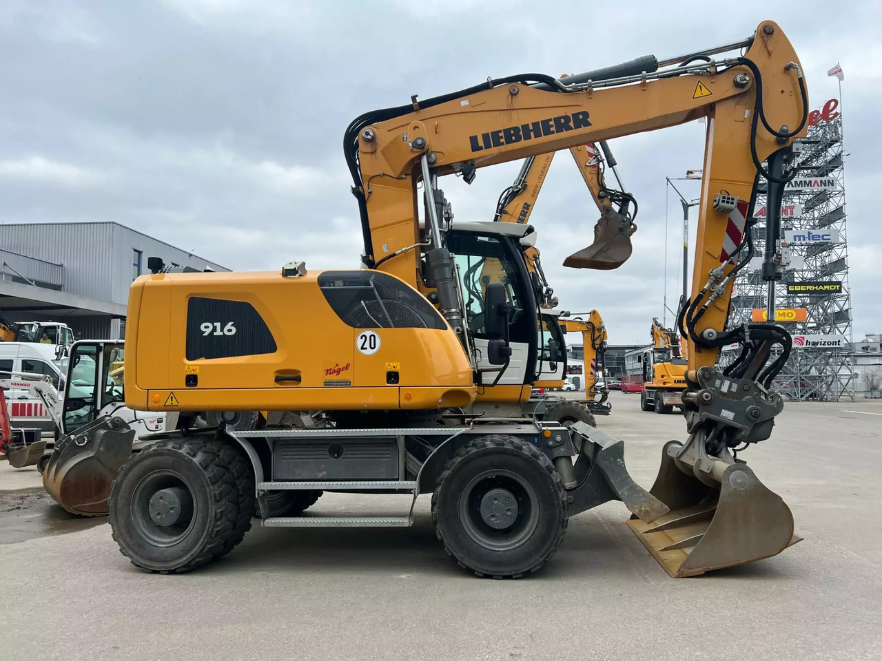 2023 Liebherr A 916 Litronic G6.0-D - Ratastel ekskavaator: pilt 4 2023 Liebherr A 916 Litronic G6.0-D - Ratastel ekskavaator: pilt 4