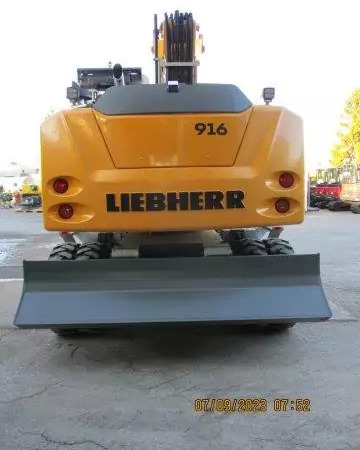 2023 Liebherr A 916 Litronic G6.0-D - Ratastel ekskavaator: pilt 4 2023 Liebherr A 916 Litronic G6.0-D - Ratastel ekskavaator: pilt 4