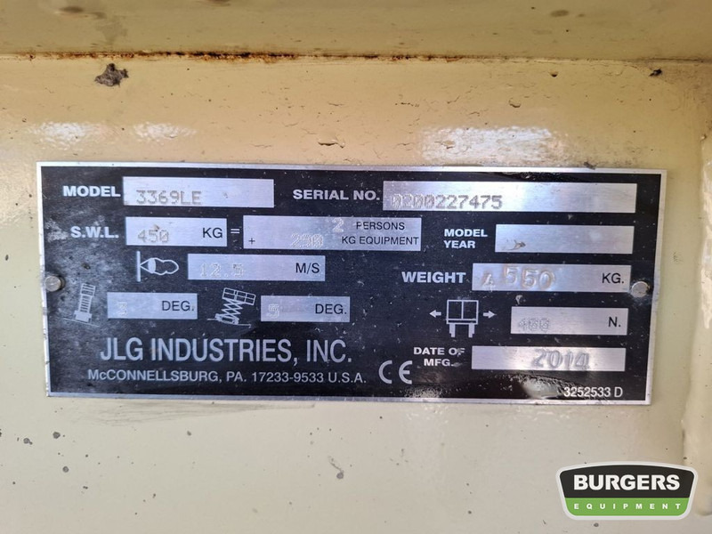 JLG 3369LE - Käärlift: pilt 5 JLG 3369LE - Käärlift: pilt 5