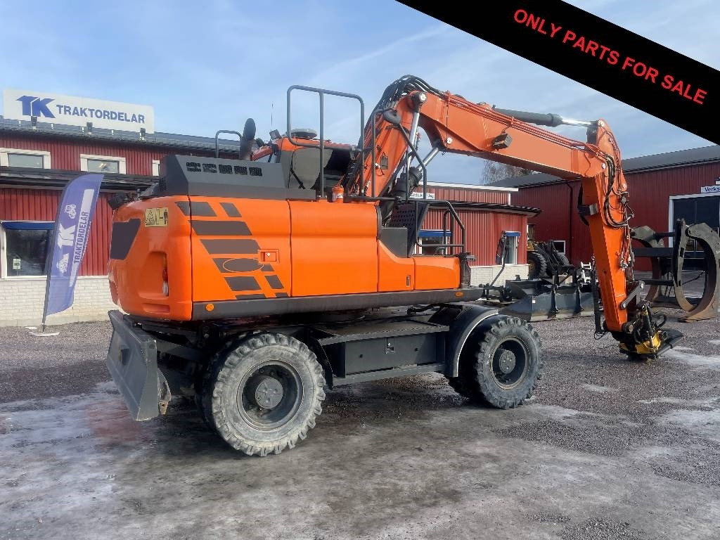 Doosan DX 140 W-5 Dismantled: only spare parts - Ratastel ekskavaator: pilt 1 Doosan DX 140 W-5 Dismantled: only spare parts - Ratastel ekskavaator: pilt 1