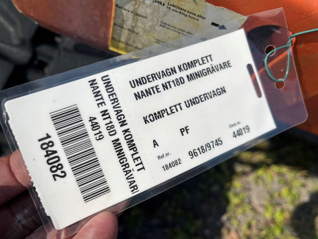 Nante NT 18 DR - Miniekskavaator: pilt 3 Nante NT 18 DR - Miniekskavaator: pilt 3