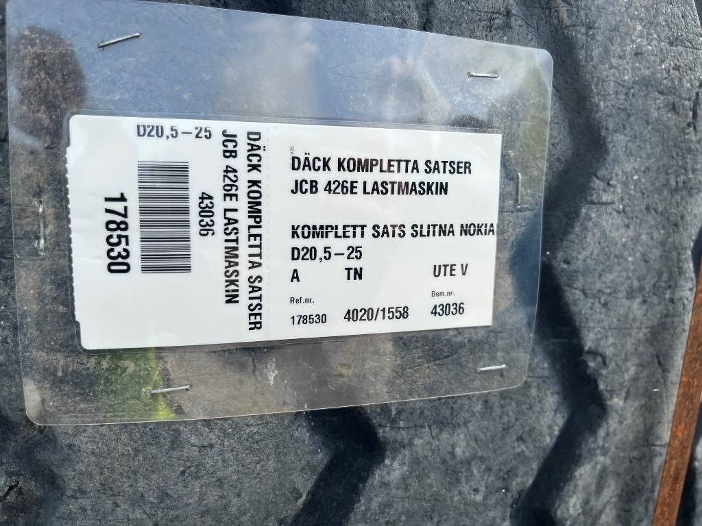 Nokian 20,5 R25 Loader grip JCB 426 E - Komplektne ratas: pilt 3 Nokian 20,5 R25 Loader grip JCB 426 E - Komplektne ratas: pilt 3