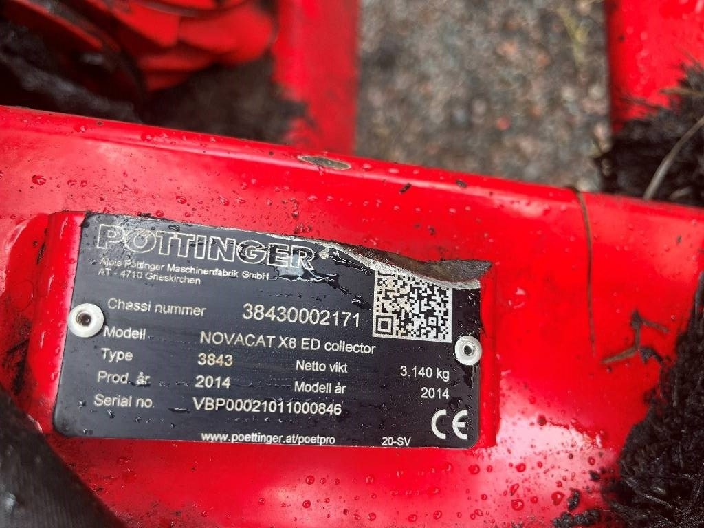 Pöttinger NovaCat X8 ED Dismantled. Only spare parts - Niiduk: pilt 2 Pöttinger NovaCat X8 ED Dismantled. Only spare parts - Niiduk: pilt 2
