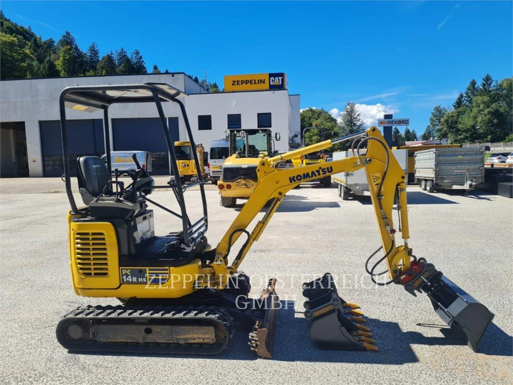 Komatsu PC14R HS - Lintekskavaator: pilt 2 Komatsu PC14R HS - Lintekskavaator: pilt 2