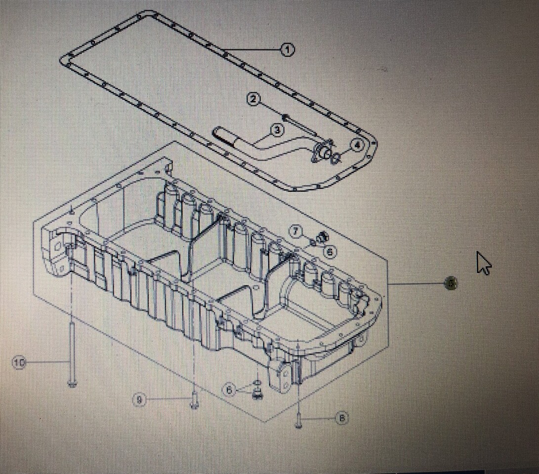 CLAAS 00 1146 458 0/Claas Arion miska olejowa/Claas Arion 640 600 - Õlivann - Põllutööseade: pilt 1 CLAAS 00 1146 458 0/Claas Arion miska olejowa/Claas Arion 640 600 - Õlivann - Põllutööseade: pilt 1