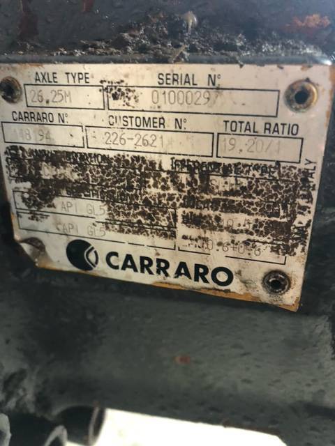 Carraro 26.25 - Piasta - Rumm - Põllutööseade: pilt 4 Carraro 26.25 - Piasta - Rumm - Põllutööseade: pilt 4