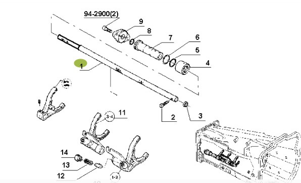 Claas Ares 696 - sworzeń sprzęgło sprzęgła wałek 6005025921 - Sidur ja varuosad - Põllutööseade: pilt 1 Claas Ares 696 - sworzeń sprzęgło sprzęgła wałek 6005025921 - Sidur ja varuosad - Põllutööseade: pilt 1