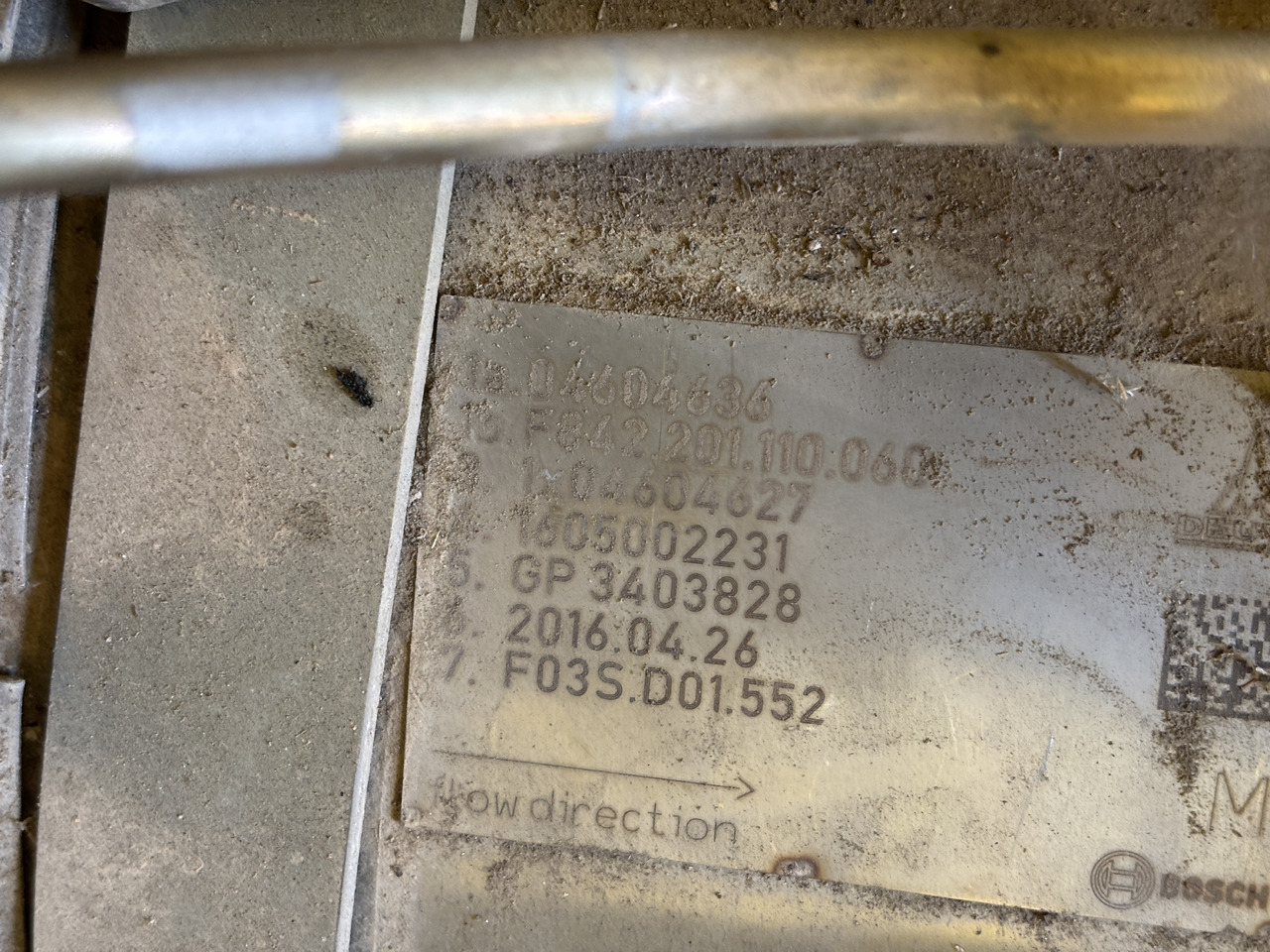 Fendt 824 826 828 - filtr cząstek stałych DPF 04604636 F842201110060 - Väljalaskesüsteem: pilt 2 Fendt 824 826 828 - filtr cząstek stałych DPF 04604636 F842201110060 - Väljalaskesüsteem: pilt 2