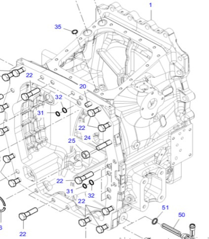 Fendt 930 933 936 939 942 Vario Gen 6 Obudowa Sprzęgła CZĘŚCI H218PP0101011 - Sidur ja varuosad - Traktor: pilt 1 Fendt 930 933 936 939 942 Vario Gen 6 Obudowa Sprzęgła CZĘŚCI H218PP0101011 - Sidur ja varuosad - Traktor: pilt 1