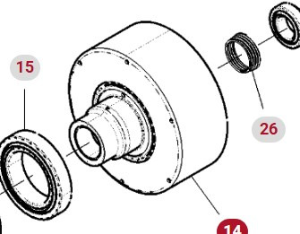 Fendt 930 933 936 939 942 Vario Gen 6 Obudowa Sprzęgła WOM CZĘŚCI H218PH0150010 - Sidur ja varuosad - Traktor: pilt 1 Fendt 930 933 936 939 942 Vario Gen 6 Obudowa Sprzęgła WOM CZĘŚCI H218PH0150010 - Sidur ja varuosad - Traktor: pilt 1