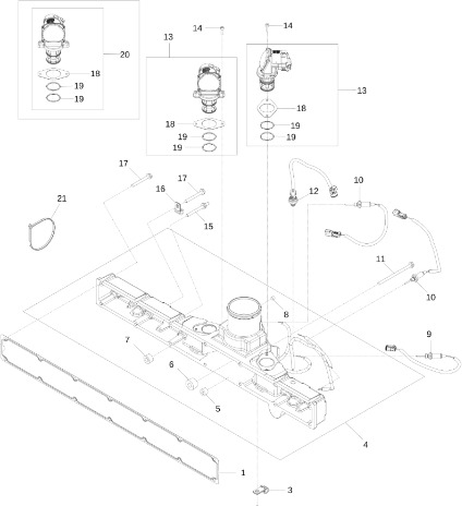 John Deere 9470RX - Czujnik RE527369 (Silnik) - Sensor - Põllutööseade: pilt 1 John Deere 9470RX - Czujnik RE527369 (Silnik) - Sensor - Põllutööseade: pilt 1