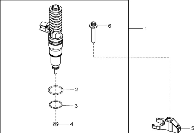 John Deere 9470RX - Zespół wtryskiwacza elektr. RE560656 (Silnik) - Sissepritse - Traktor: pilt 1 John Deere 9470RX - Zespół wtryskiwacza elektr. RE560656 (Silnik) - Sissepritse - Traktor: pilt 1