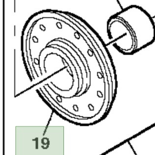 John Deere 9780CTS 9780 CTS Piasta Z13205 - Rumm - Põllutööseade: pilt 1 John Deere 9780CTS 9780 CTS Piasta Z13205 - Rumm - Põllutööseade: pilt 1