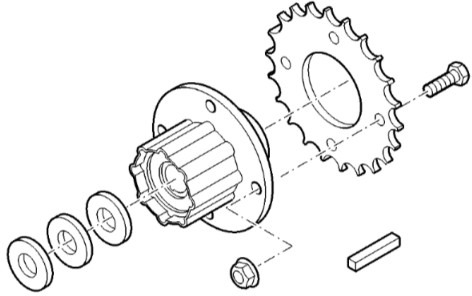 John Deere 9780CTS 9780 CTS Sprzęgło Poślizgowe BZ100053 - Sidur ja varuosad - Põllutööseade: pilt 1 John Deere 9780CTS 9780 CTS Sprzęgło Poślizgowe BZ100053 - Sidur ja varuosad - Põllutööseade: pilt 1