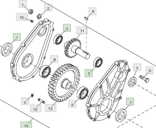 John Deere 9780CTS 9780HM 9780 CTS Skrzynia Przekładniowa AH140944 DE20194 - Käigukast - Põllutööseade: pilt 1 John Deere 9780CTS 9780HM 9780 CTS Skrzynia Przekładniowa AH140944 DE20194 - Käigukast - Põllutööseade: pilt 1