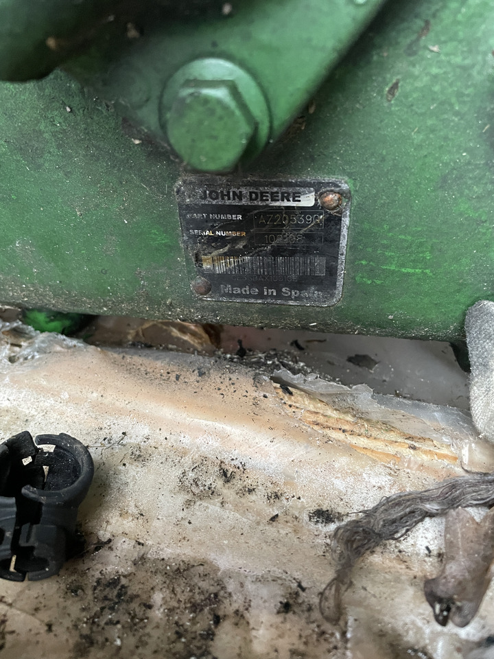 Käigukast - Põllutööseade John Deere W540 - skrzynia biegów: pilt 7