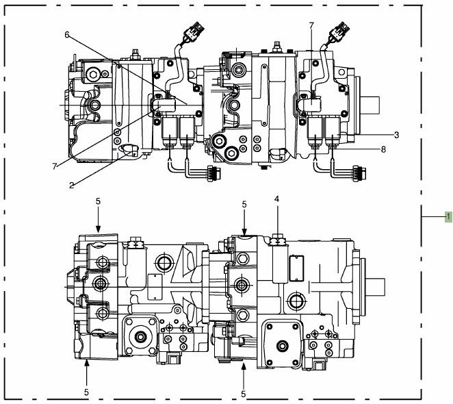 Krone Big M II - pompa hydrauliczna 002315500 - Hüdrauliline pump - Põllutööseade: pilt 1 Krone Big M II - pompa hydrauliczna 002315500 - Hüdrauliline pump - Põllutööseade: pilt 1