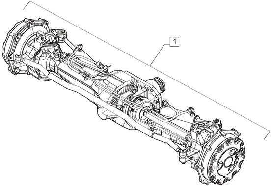 New Holland T6010 Most naped przedni 84181138 - Esitelg - Põllutööseade: pilt 1 New Holland T6010 Most naped przedni 84181138 - Esitelg - Põllutööseade: pilt 1
