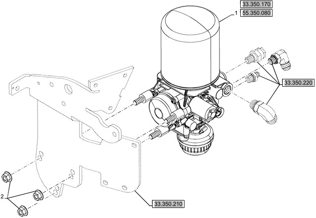 New Holland T6070 Sterow powietrzem 84394092 - Piduriosad - Traktor: pilt 1 New Holland T6070 Sterow powietrzem 84394092 - Piduriosad - Traktor: pilt 1