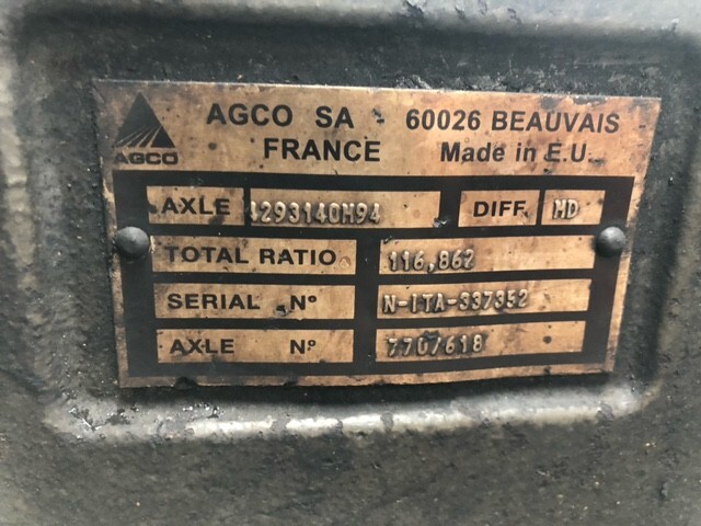 Oś 4293140M94 | Oś 770 /618 Massey Ferguson 8650 - 8690 ~ Zwolnica Zwrotnica - Telg ja varuosad - Põllutööseade: pilt 2 Oś 4293140M94 | Oś 770 /618 Massey Ferguson 8650 - 8690 ~ Zwolnica Zwrotnica - Telg ja varuosad - Põllutööseade: pilt 2