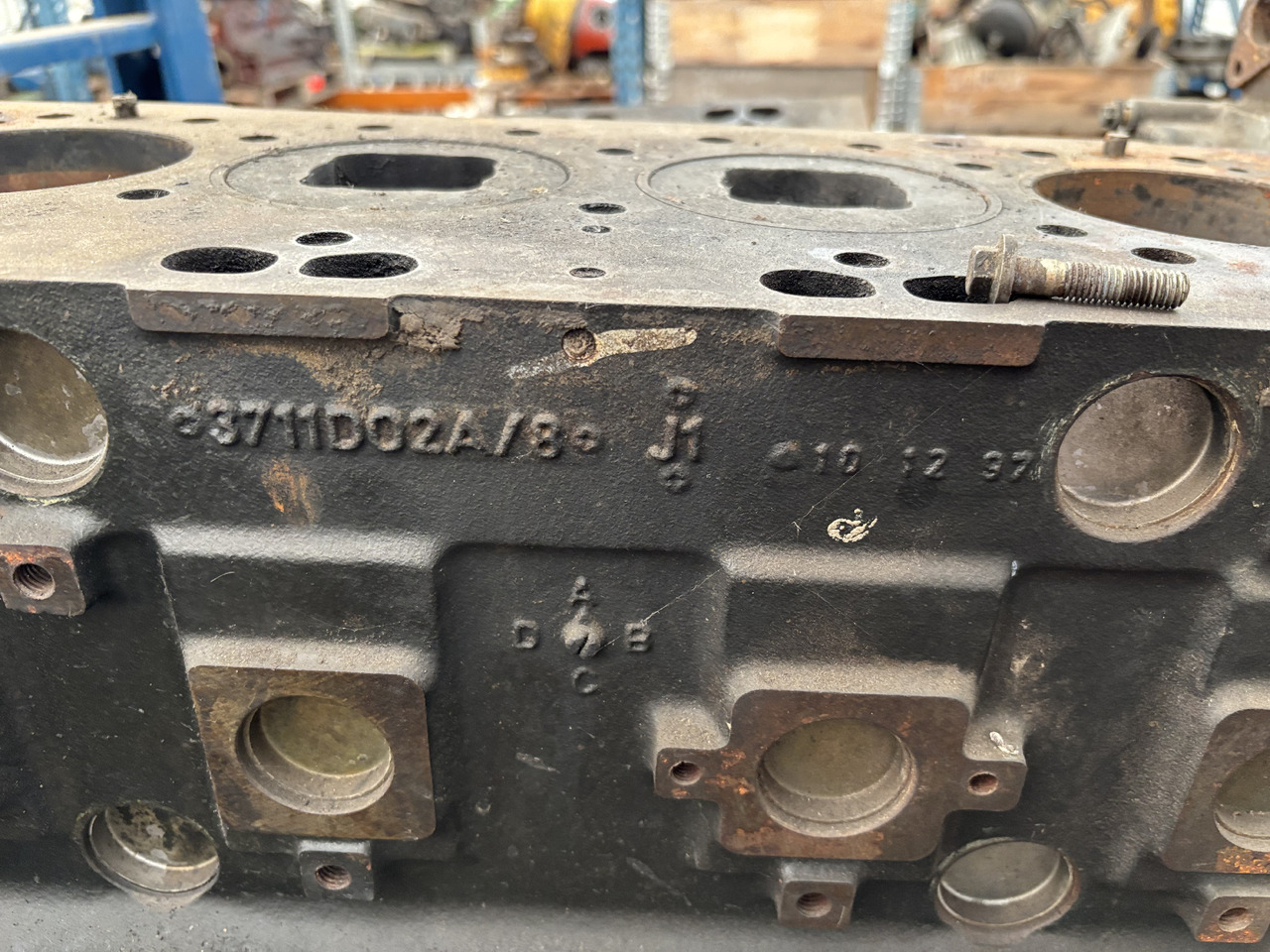 Pöördratas - Põllutööseade Perkins 1004 1004-40T Silnik Blok Silnika Koło Zamachowe Wał CZĘŚCI: pilt 8