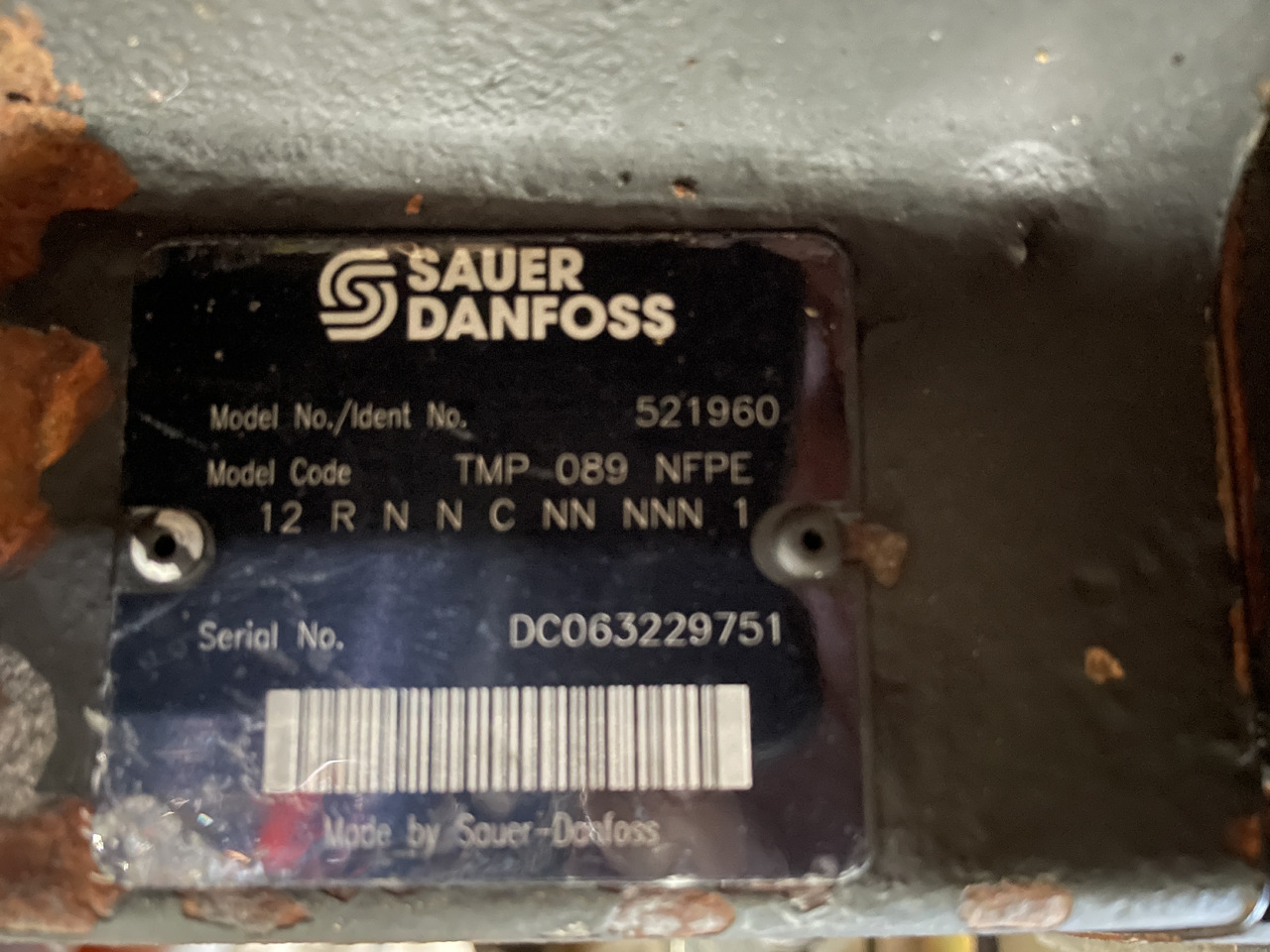 Pompa jazdy hydrostat Sauer Danfoss 521960 TMP-089 NFPE - Hüdrauliline pump - Põllutööseade: pilt 5 Pompa jazdy hydrostat Sauer Danfoss 521960 TMP-089 NFPE - Hüdrauliline pump - Põllutööseade: pilt 5