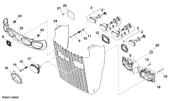 RE254054 John Deere 8345R - Ekran - Pealisehitus ja välispind - Traktor: pilt 1 RE254054 John Deere 8345R - Ekran - Pealisehitus ja välispind - Traktor: pilt 1
