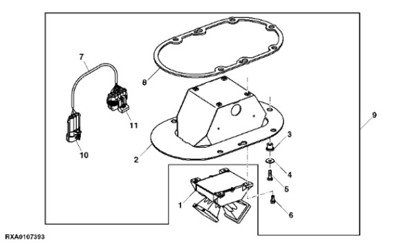 RE278984 John Deere 8345R - Czujnik radarowy - Sensor - Traktor: pilt 1 RE278984 John Deere 8345R - Czujnik radarowy - Sensor - Traktor: pilt 1