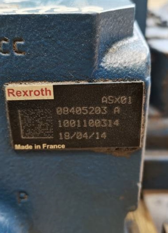 Rozdzielacz rexroth ASX01 deutz fahr Agrovector - Hüdraulika - Veoauto: pilt 2 Rozdzielacz rexroth ASX01 deutz fahr Agrovector - Hüdraulika - Veoauto: pilt 2