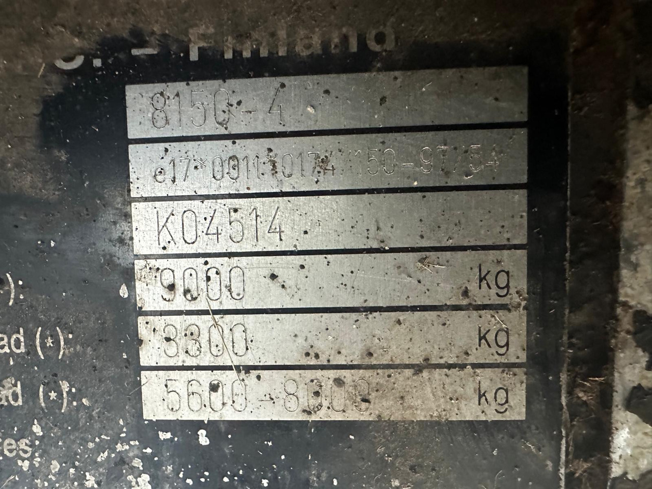 Traktor Valtra 8150 8150-4 - cała na części: pilt 6 Traktor Valtra 8150 8150-4 - cała na części: pilt 6