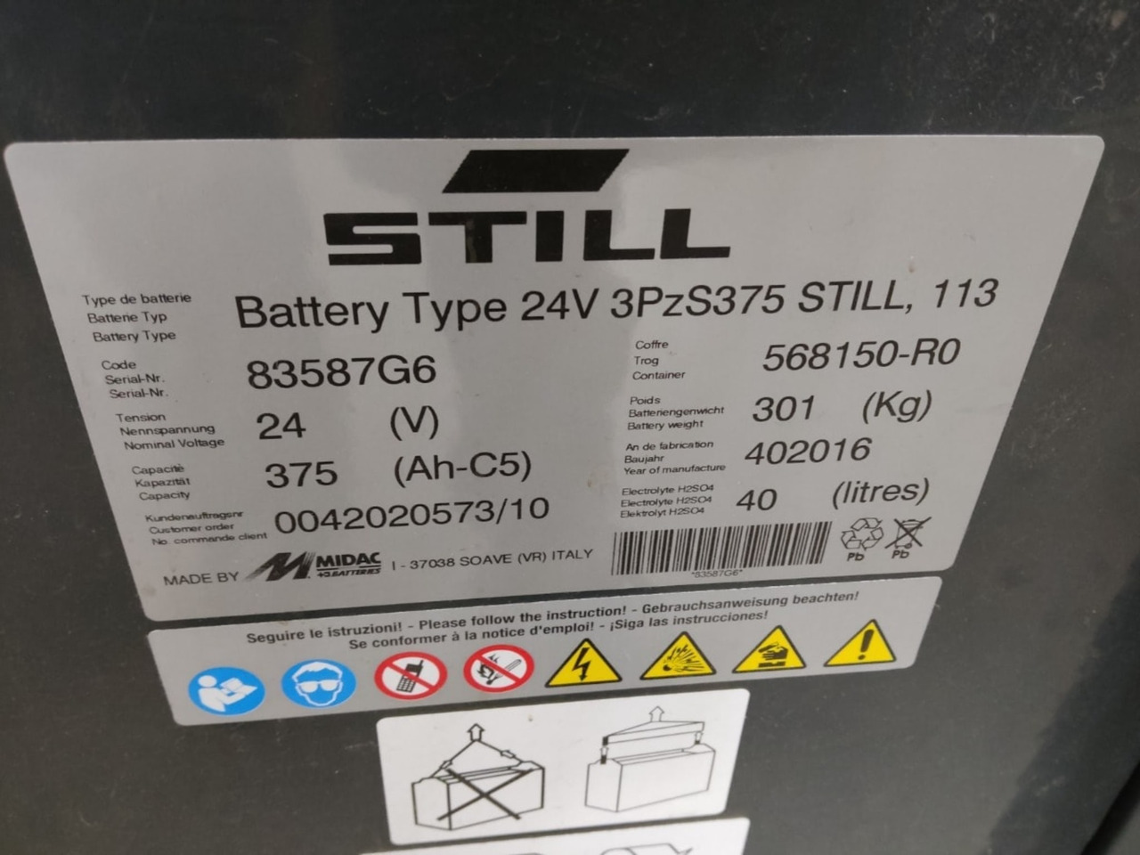 Battery Package - 4 Pcs. - Aku - Materjali käitlemise seade: pilt 5 Battery Package - 4 Pcs. - Aku - Materjali käitlemise seade: pilt 5