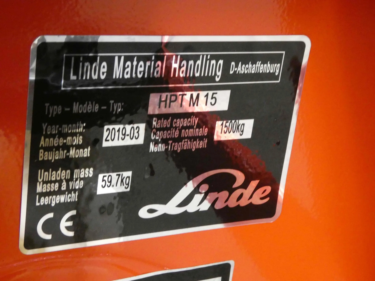 Linde 2x HPTM15/565mm - Kaubaaluste tõstuk: pilt 4 Linde 2x HPTM15/565mm - Kaubaaluste tõstuk: pilt 4