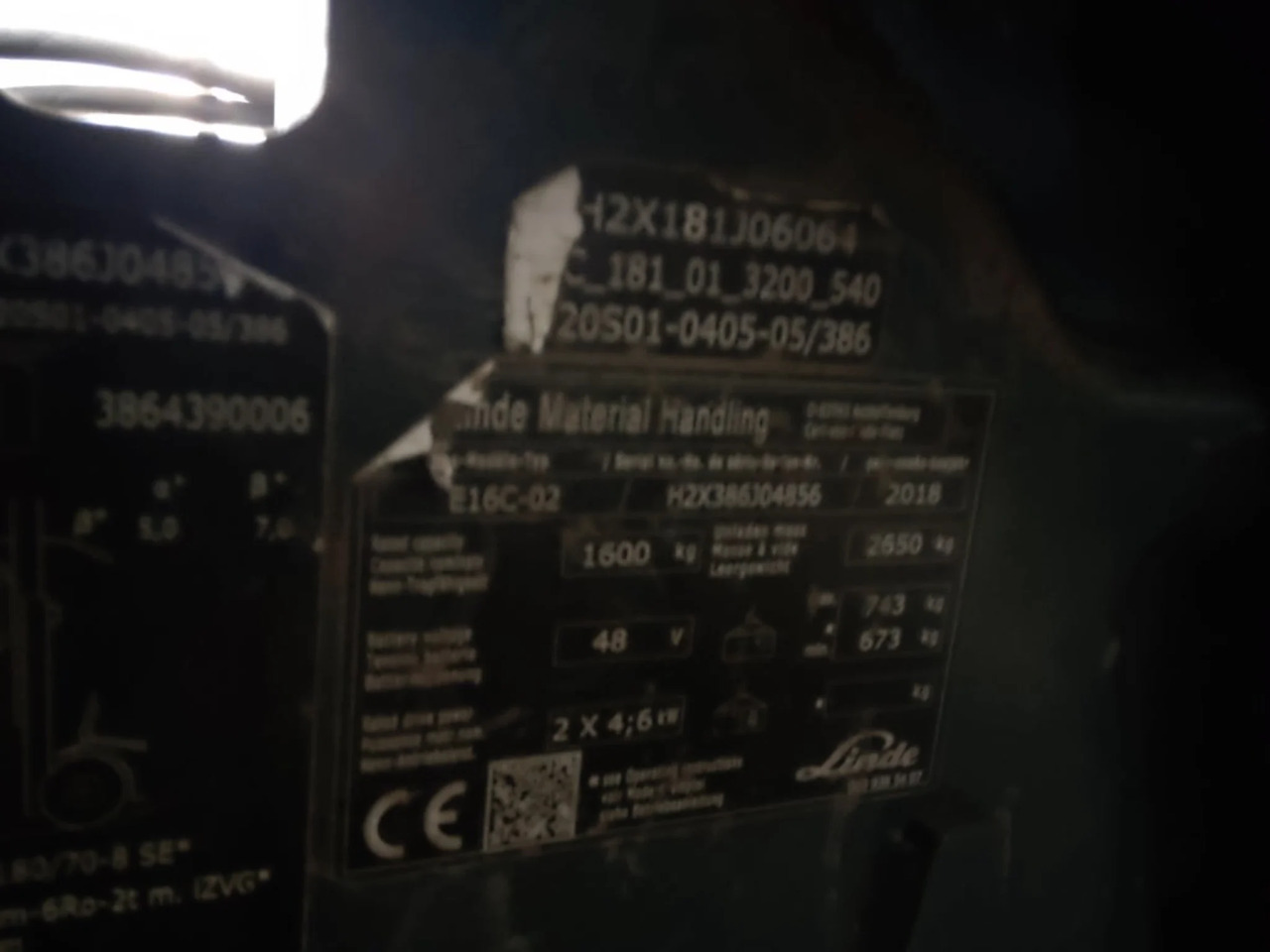 Linde E16C-02 - Elektritõstuk: pilt 5 Linde E16C-02 - Elektritõstuk: pilt 5