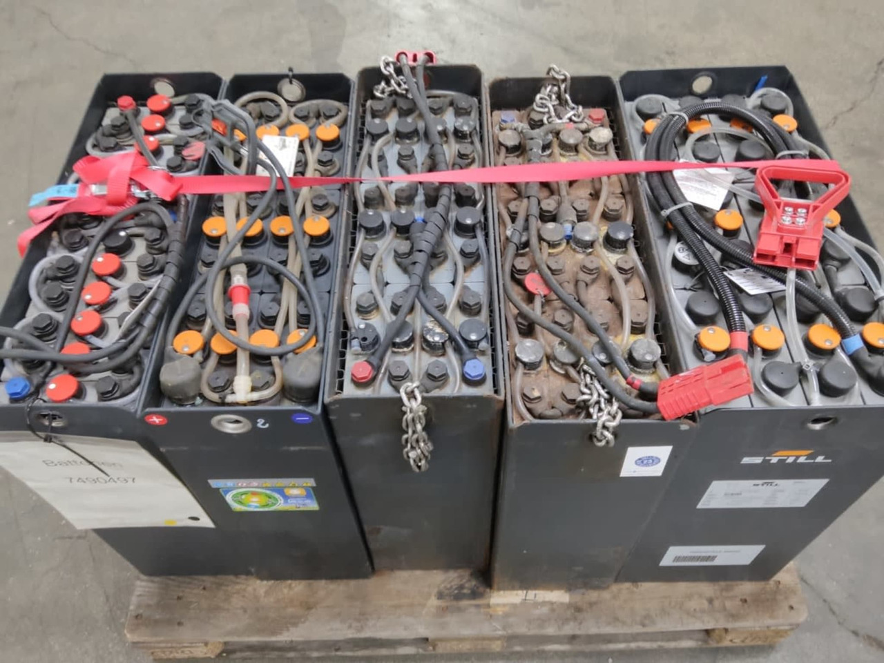 STILL 4x Batterien - Aku - Materjali käitlemise seade: pilt 5 STILL 4x Batterien - Aku - Materjali käitlemise seade: pilt 5