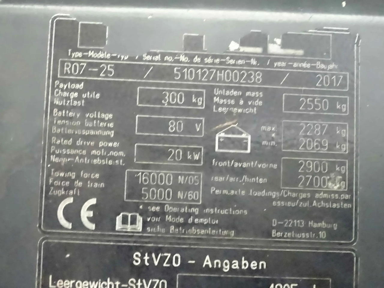 STILL R07-25 - Puksiirtraktor: pilt 4 STILL R07-25 - Puksiirtraktor: pilt 4