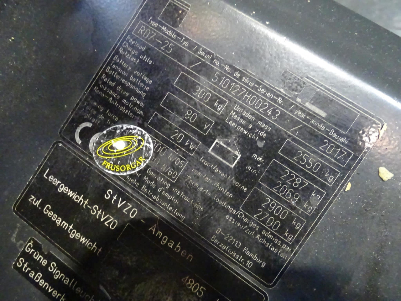 STILL R07-25 - Puksiirtraktor: pilt 5 STILL R07-25 - Puksiirtraktor: pilt 5