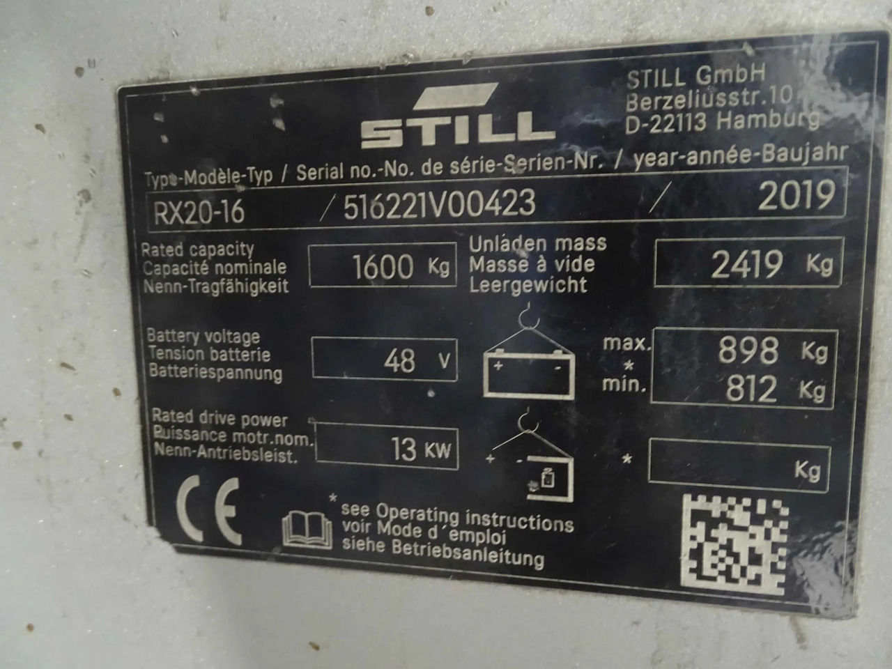 STILL RX20-16 - Elektritõstuk: pilt 2 STILL RX20-16 - Elektritõstuk: pilt 2