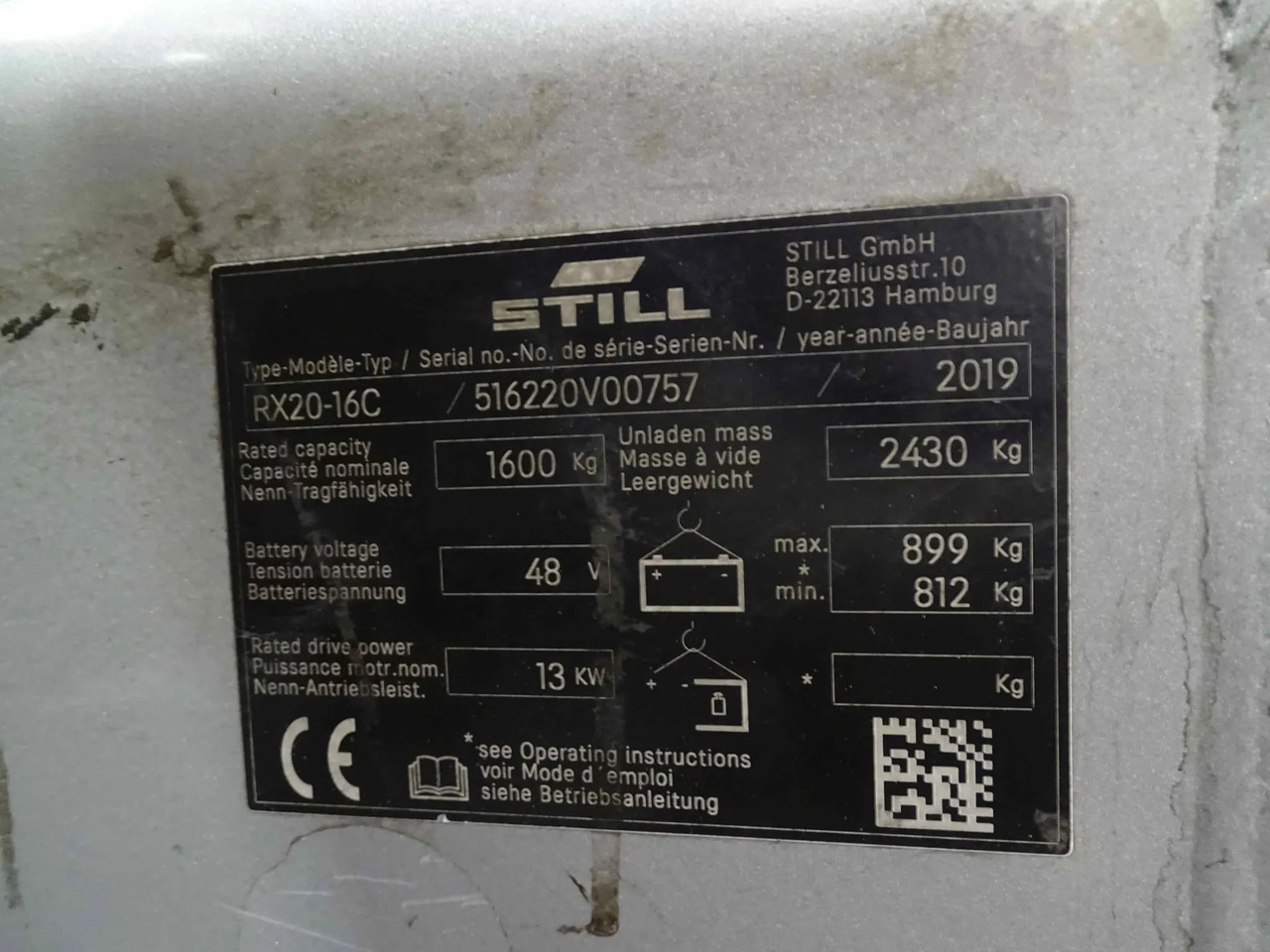 STILL RX20-16C - Elektritõstuk: pilt 2 STILL RX20-16C - Elektritõstuk: pilt 2