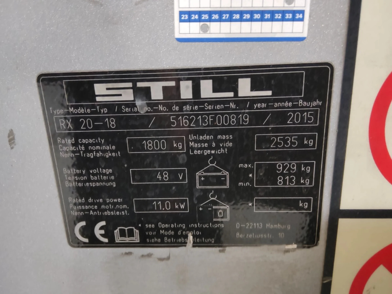 STILL RX20-18 - Elektritõstuk: pilt 5 STILL RX20-18 - Elektritõstuk: pilt 5