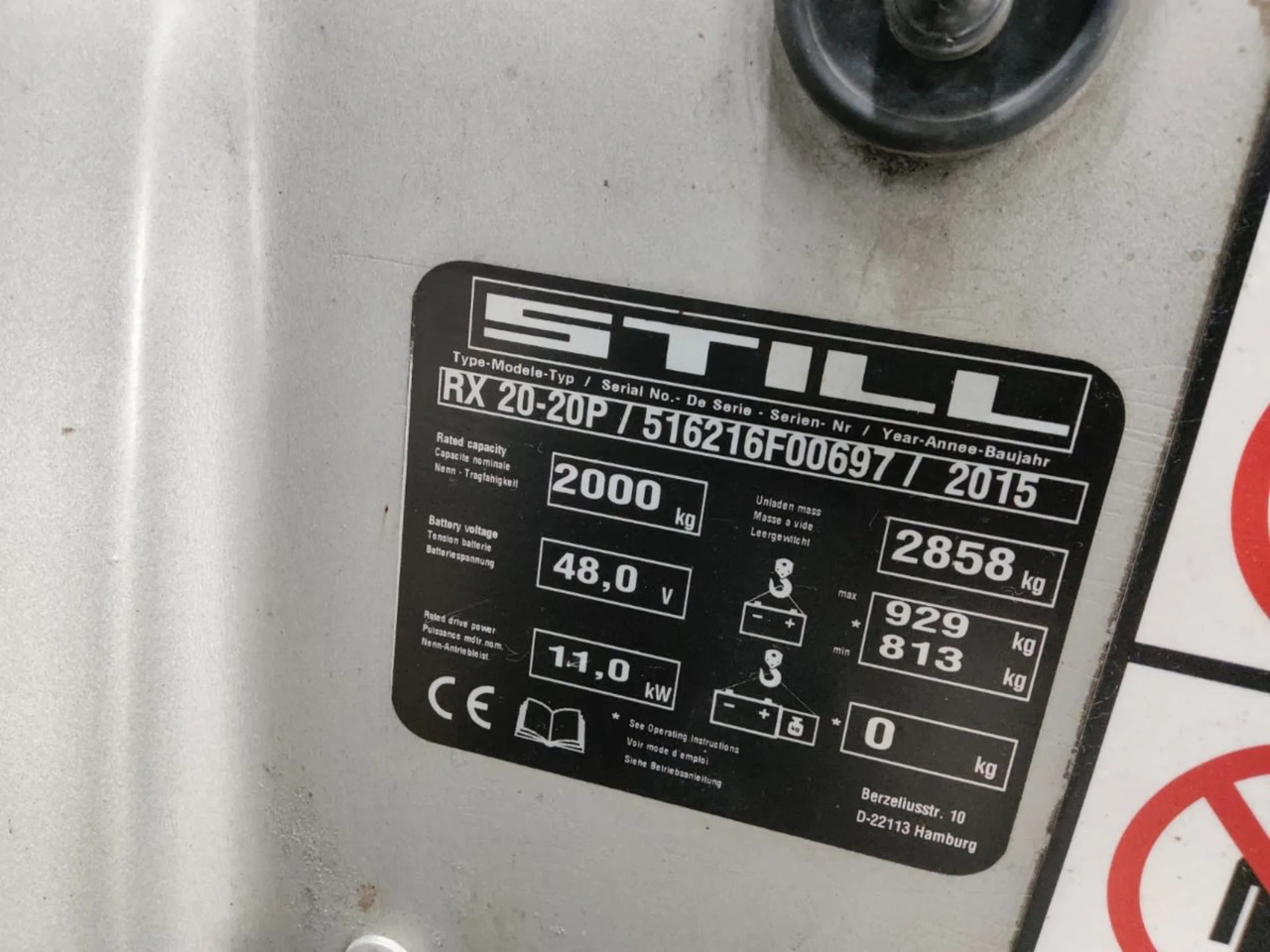 STILL RX20-20P - Elektritõstuk: pilt 5 STILL RX20-20P - Elektritõstuk: pilt 5