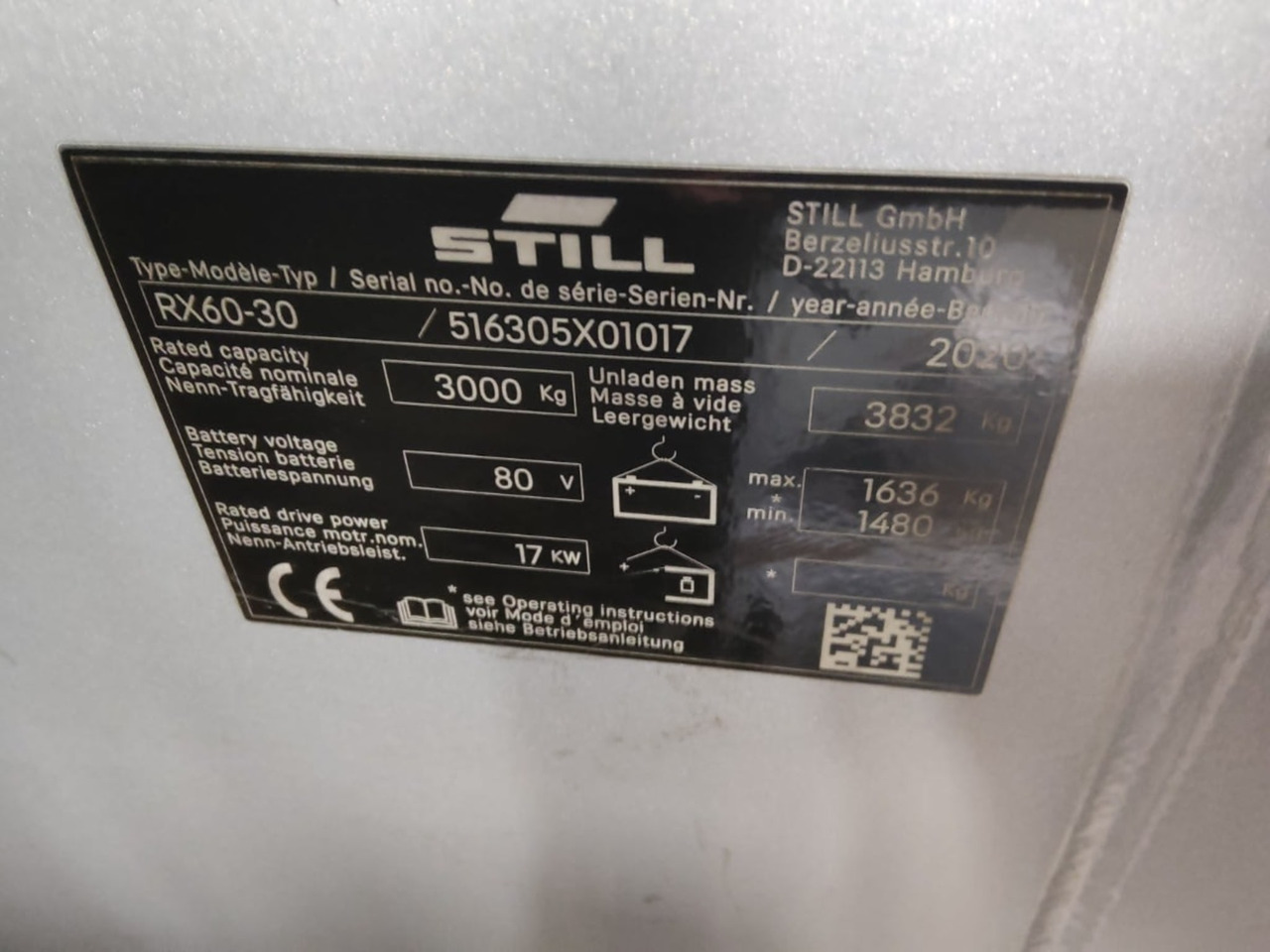 STILL RX60-30 - Elektritõstuk: pilt 2 STILL RX60-30 - Elektritõstuk: pilt 2