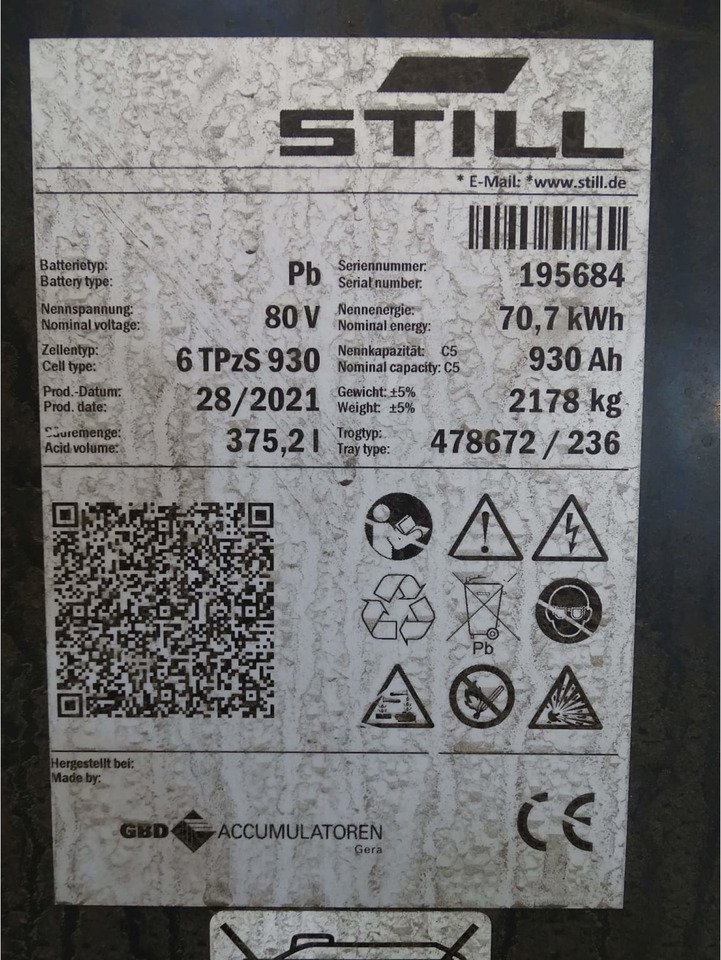 Elektritõstuk STILL RX60-50: pilt 6