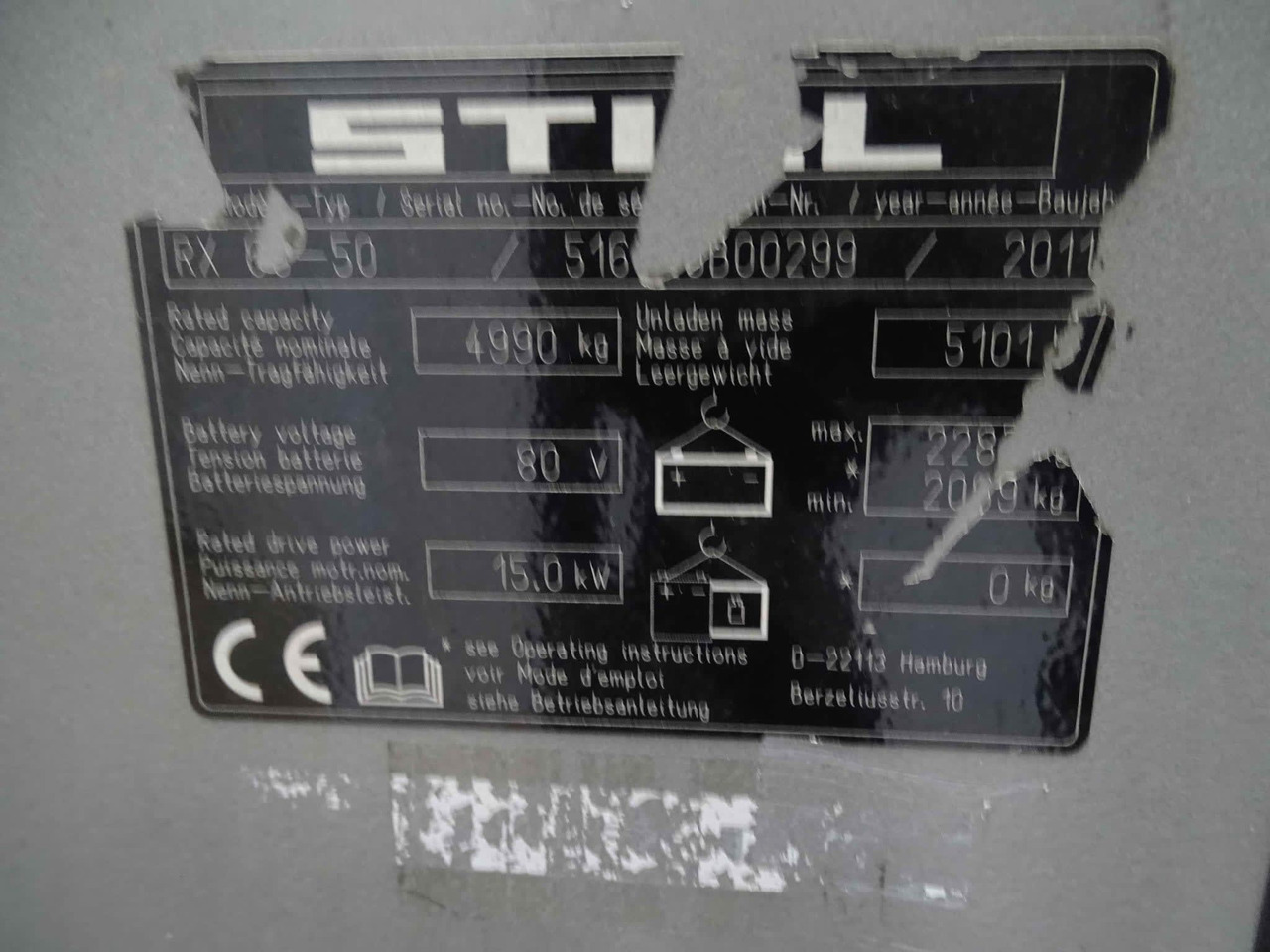 STILL RX60-50 - Elektritõstuk: pilt 2 STILL RX60-50 - Elektritõstuk: pilt 2