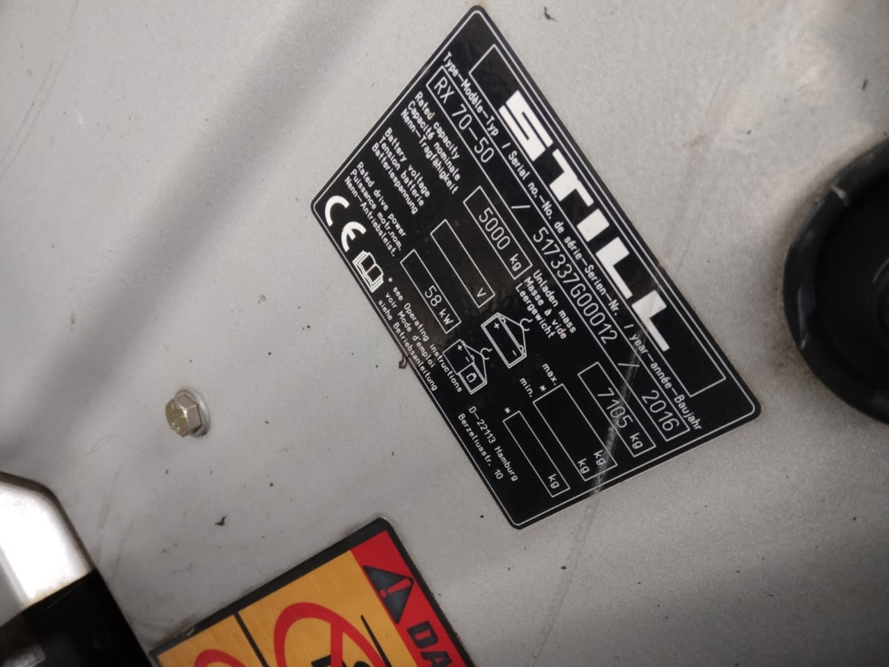 STILL RX70-50T - Gaasitõstuk: pilt 5 STILL RX70-50T - Gaasitõstuk: pilt 5