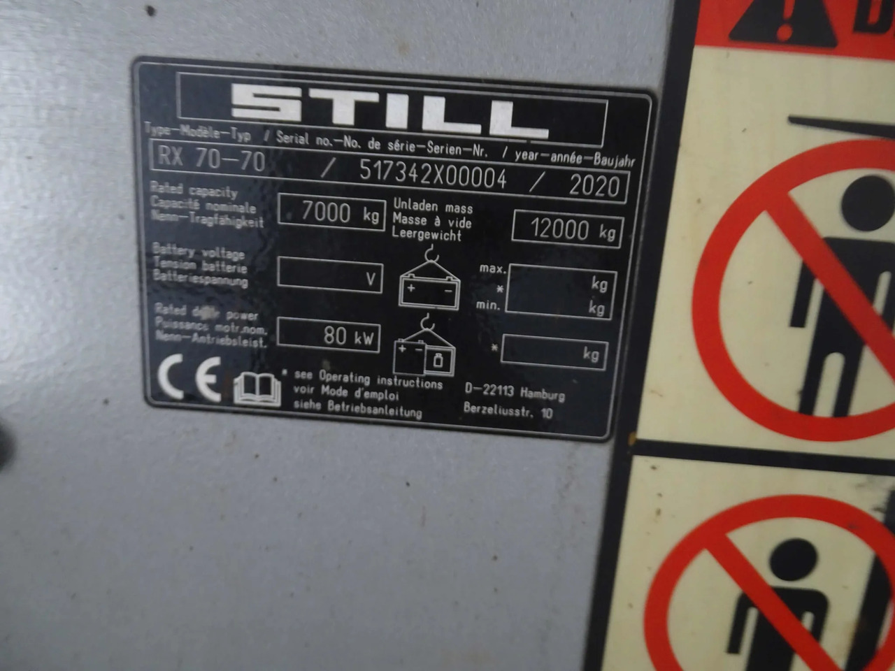 STILL RX70-70 - Diiseltõstuk: pilt 2 STILL RX70-70 - Diiseltõstuk: pilt 2